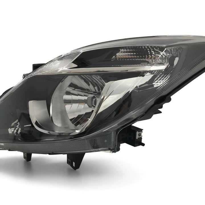 Headlights Black PAIR fits Mazda BT50 UR 2015 - 2020