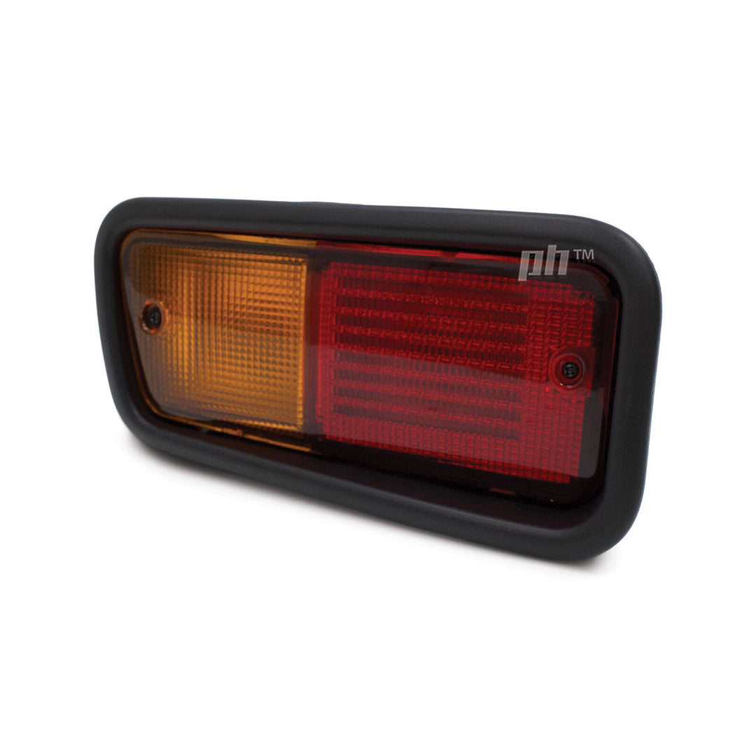 Rear Bumper Tail Lights PAIR With Surround & Wiring fits Nissan Patrol GQ GU Wagon 1992 - 2016