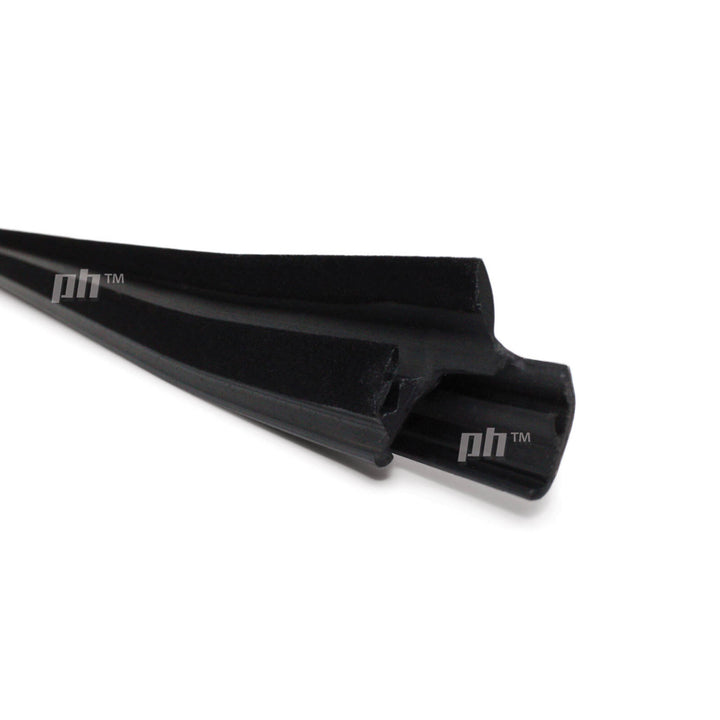 Door Weatherstrip Belt Moulds Front PAIR fits Toyota Hilux N70 2DR 2005 - 2015