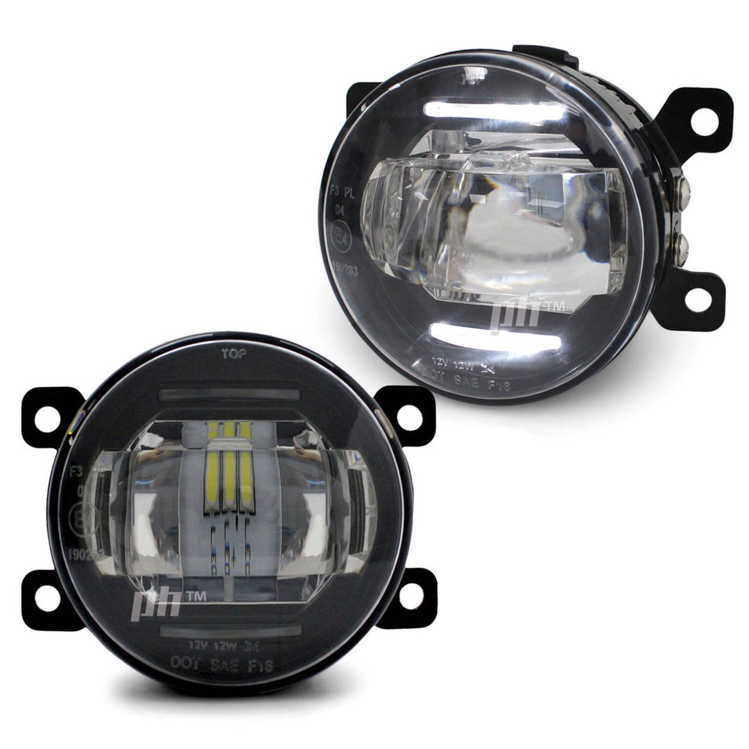 LED Projector Fog Lights With DRL PAIR fits Holden Commodore VE SS SSV S1 2006 - 2010