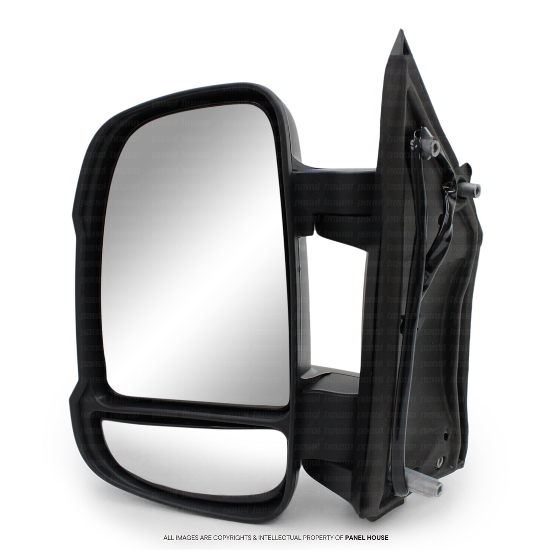 Door Mirrors PAIR Van Short Arm Electric fits Fiat Ducato Van 07-18