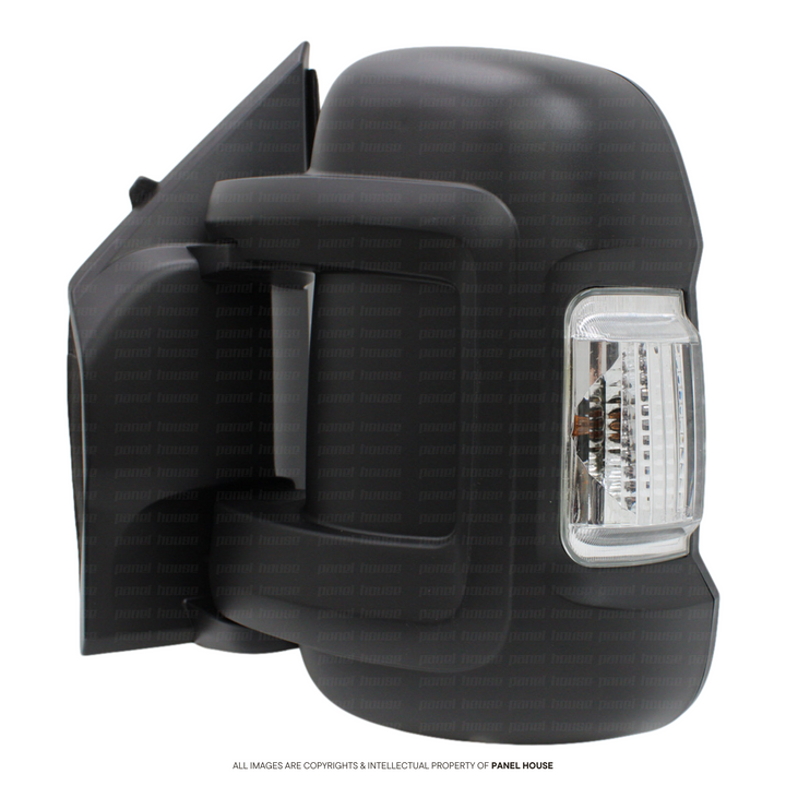 Door Mirrors PAIR Van Short Arm Electric fits Fiat Ducato Van 07-18