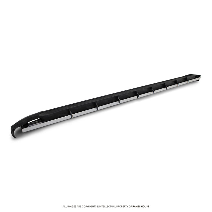 Black Edition Aluminium Side Steps fits Toyota Hilux Dual Cab 4DR N70 2005 - 2015 TRD