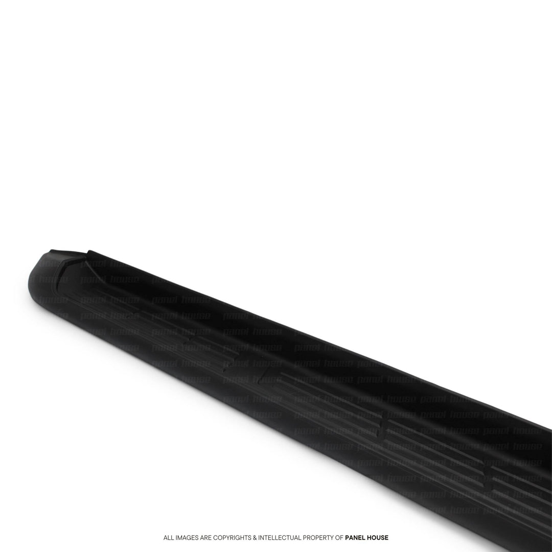 Black Edition Aluminium Side Steps fits Toyota Hilux Dual Cab 4DR N80 2015 - 2025 TRD