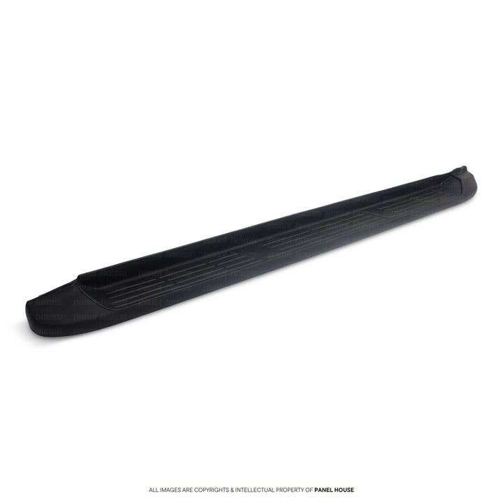 Black Edition Aluminium Side Steps fits Toyota Hilux Dual Cab 4DR N80 2015 - 2025 TRD