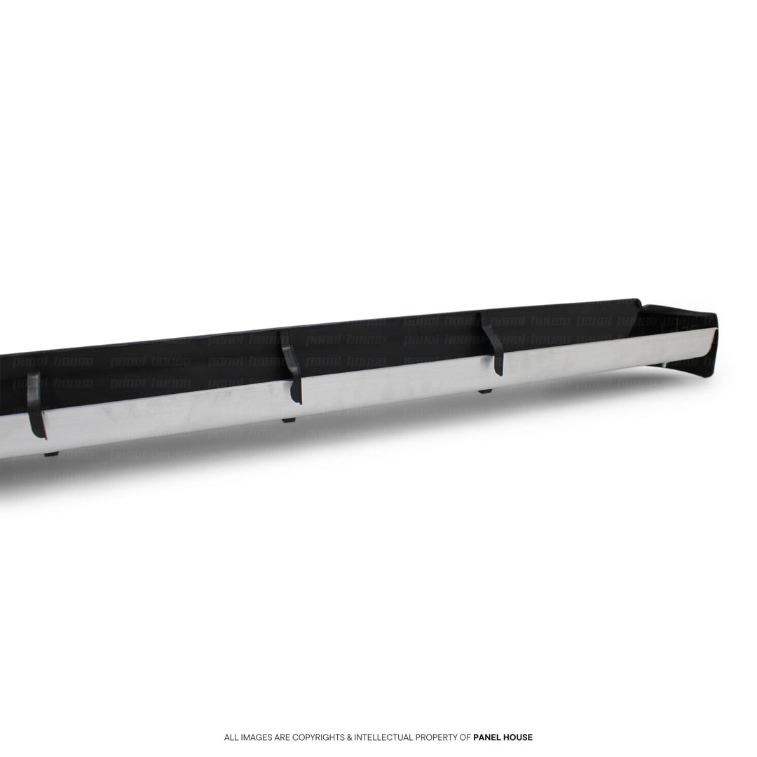 Black Edition Aluminium Side Steps fits Toyota Hilux Dual Cab 4DR N80 2015 - 2025 TRD