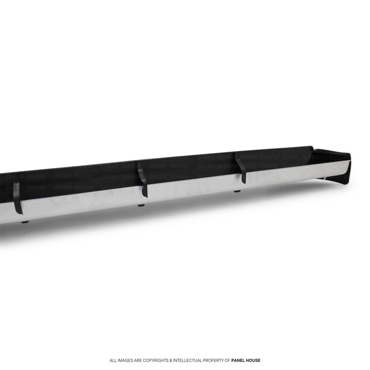 Black Edition Aluminium Side Steps fits Toyota Hilux Dual Cab 4DR N80 2015 - 2025 TRD