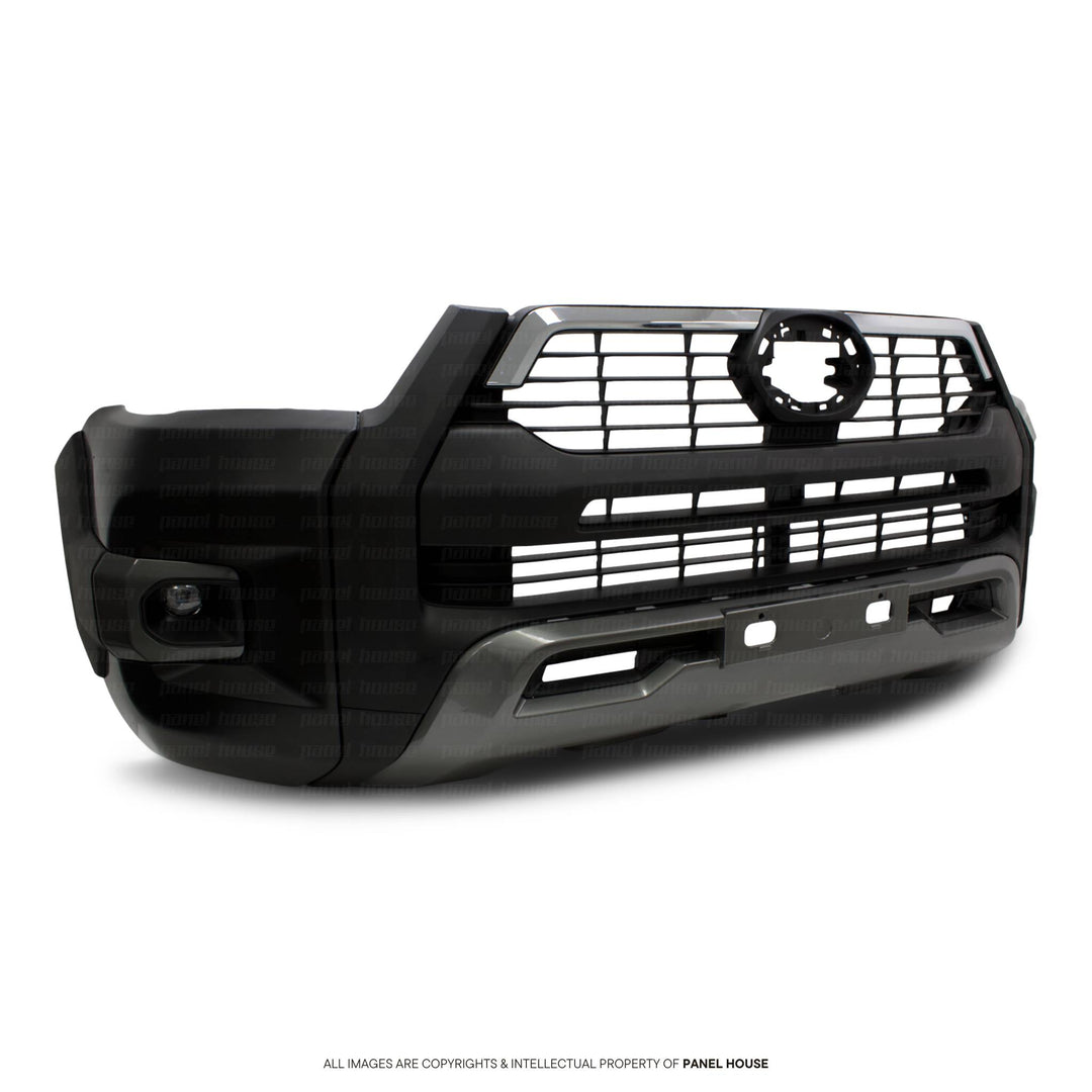 Front Bumper Upgrade Facelift Rogue Style Kit fits Toyota Hilux N80 2020 - 2025 Workmate SR SR5