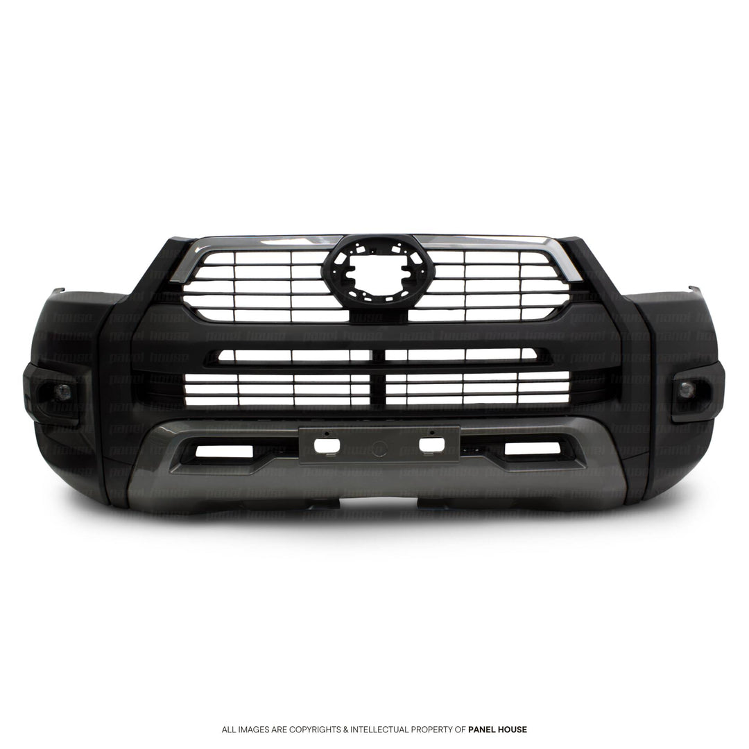 Front Bumper Upgrade Facelift Rogue Style Kit fits Toyota Hilux N80 2020 - 2025 Workmate SR SR5