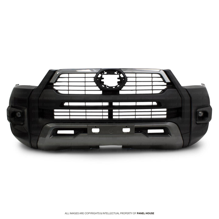 Front Bumper Upgrade Facelift Rogue Style Kit fits Toyota Hilux N80 2020 - 2025 Workmate SR SR5