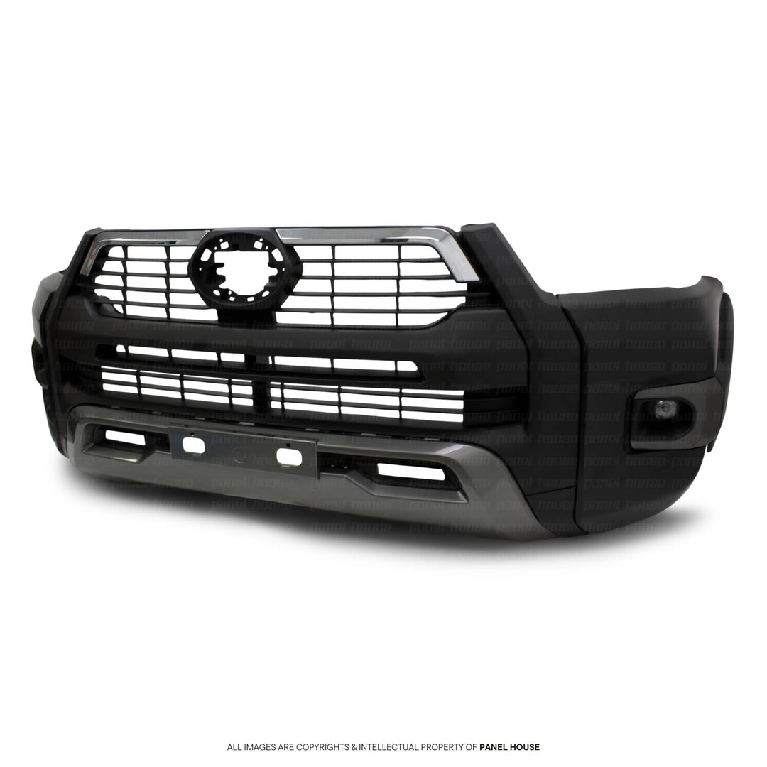 Front Bumper Upgrade Facelift Rogue Style Kit fits Toyota Hilux N80 2020 - 2025 Workmate SR SR5