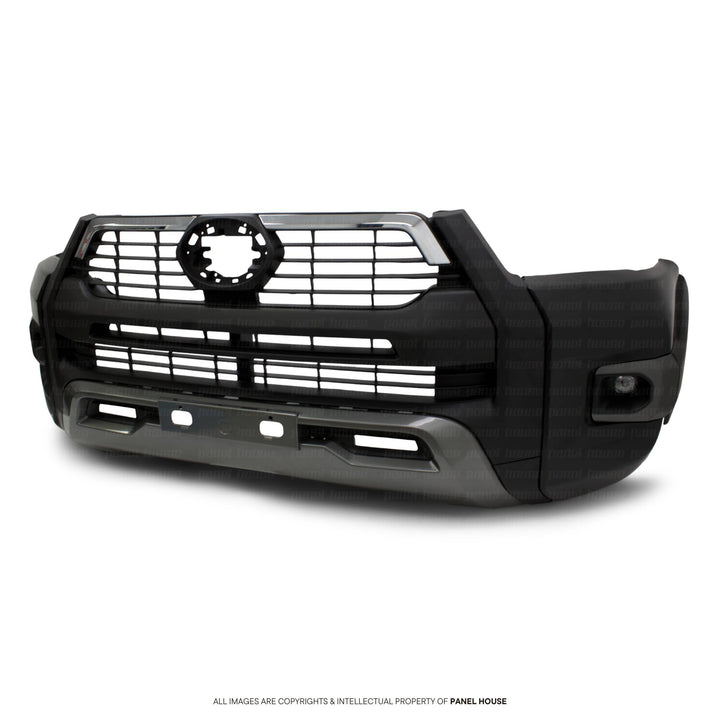 Front Bumper Upgrade Facelift Rogue Style Kit fits Toyota Hilux N80 2020 - 2025 Workmate SR SR5