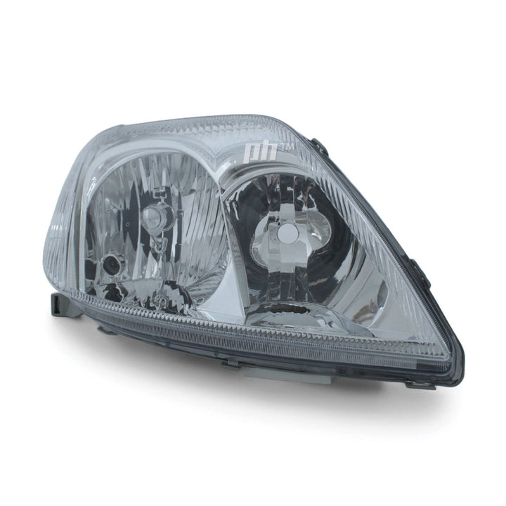 Headlights PAIR fits Toyota Corolla ZZE122 08/2000 - 02/2007 Sedan & Wagon