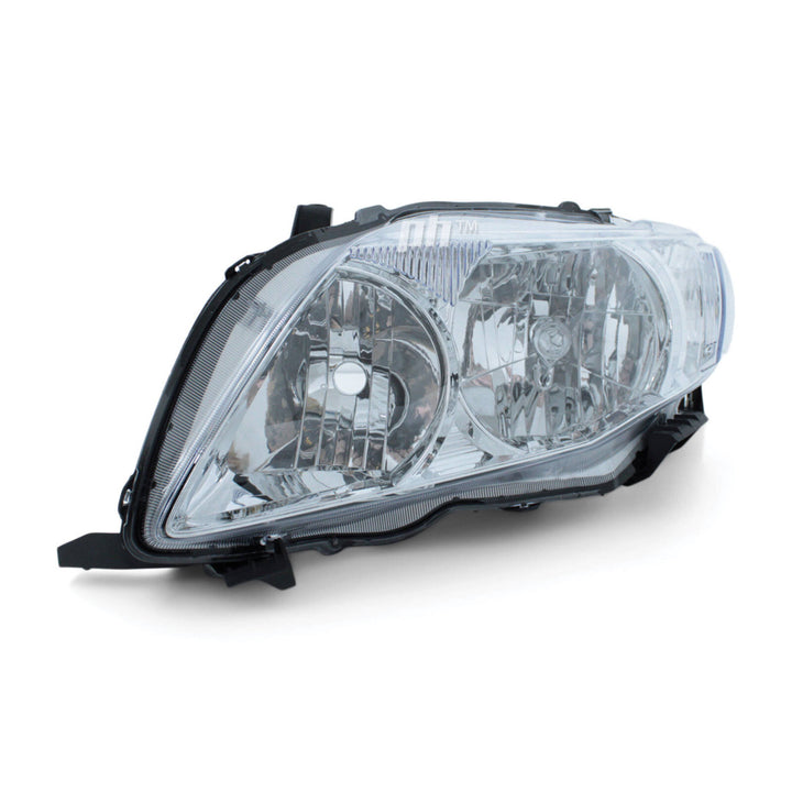 Headlights PAIR fits Toyota Corolla ZRE152 Sedan 03/2007 - 04/2010