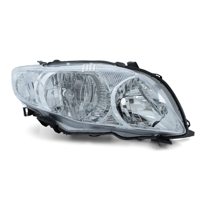 Headlights PAIR fits Toyota Corolla ZRE152 Sedan 03/2007 - 04/2010
