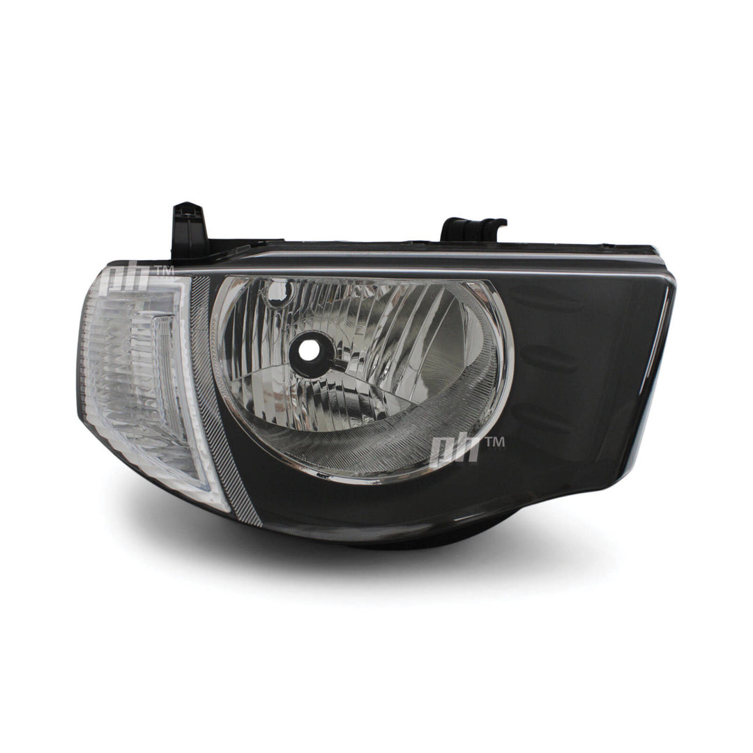 Headlights PAIR fits Mitsubishi Triton MN 2009 - 2015