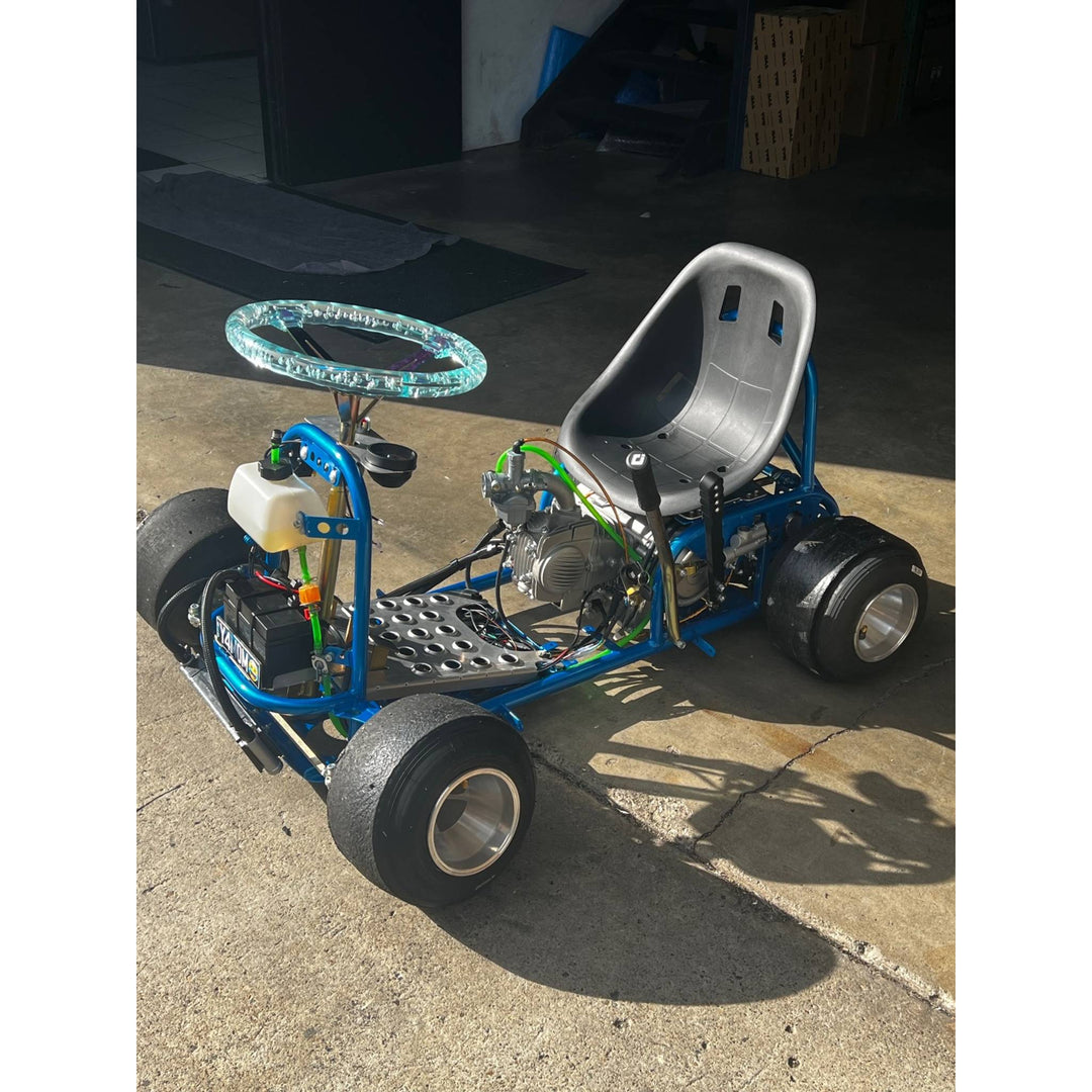 Car Make Revive Drift Kart 140cc Manual 4 Speed Starter Kit - COLOUR BLUE