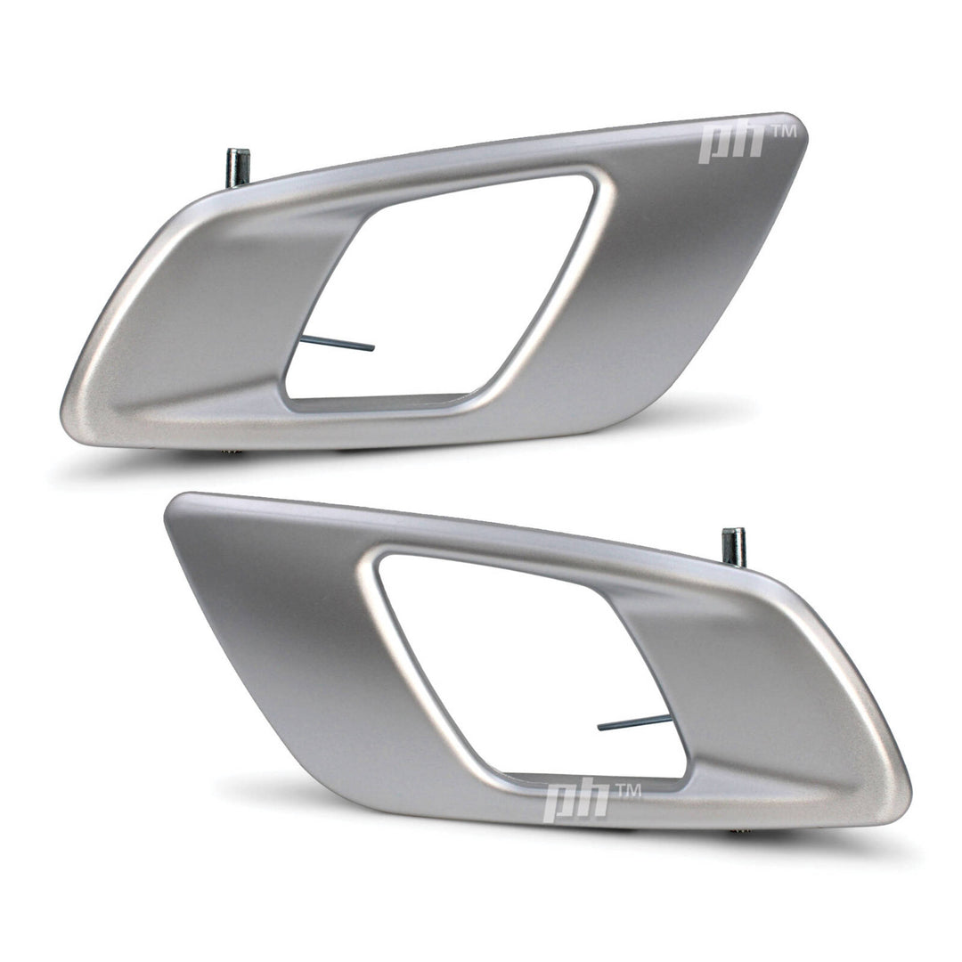 Interior Door Handle Levers PAIR Silver Fits Ford Ranger PX 2011 - 2022