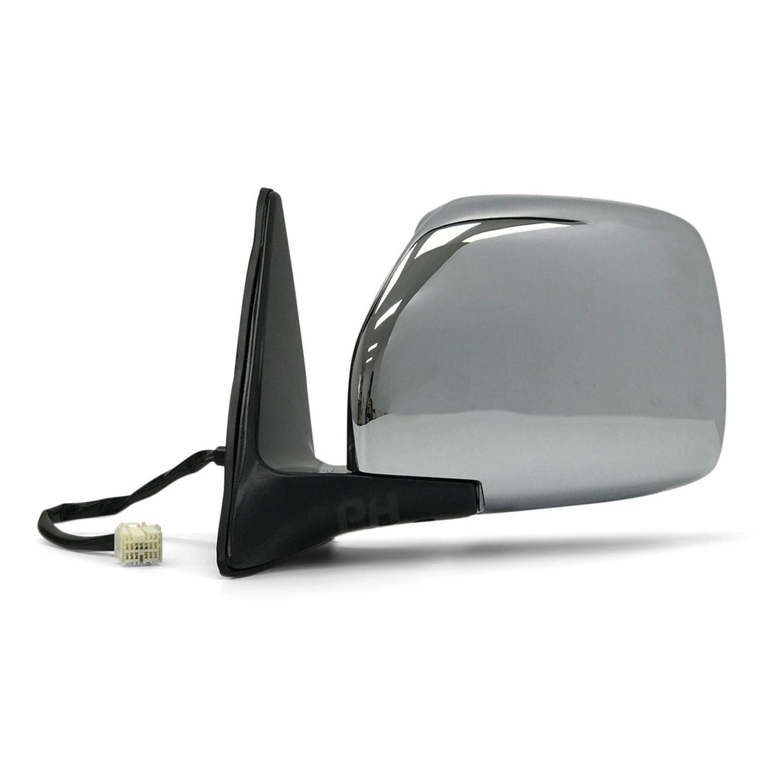 Door Mirrors PAIR Chrome Electric Fits Toyota Landcruiser 100 Series 1998 - 2007