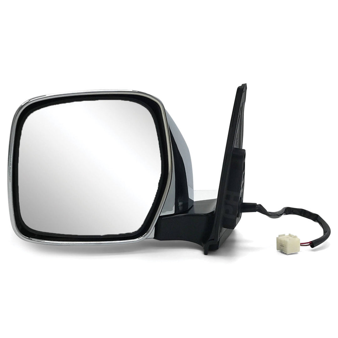 Door Mirrors PAIR Chrome Electric Fits Toyota Landcruiser 100 Series 1998 - 2007