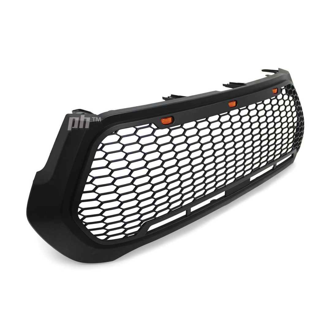 Grill Black Mesh With LED's Fits Toyota Hilux N80 SR 06/2020 - 2023