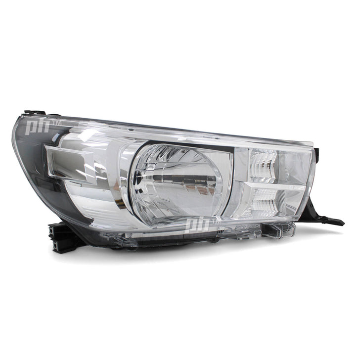 Headlights PAIR Fits Toyota Hilux N80 Workmate 2WD 4WD 05/2015 - 2022