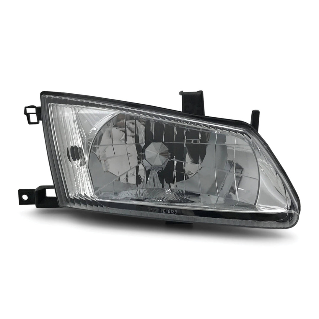 Headlights Single Reflector PAIR Fits Nissan Pulsar N16 Sedan 2000 - 2003