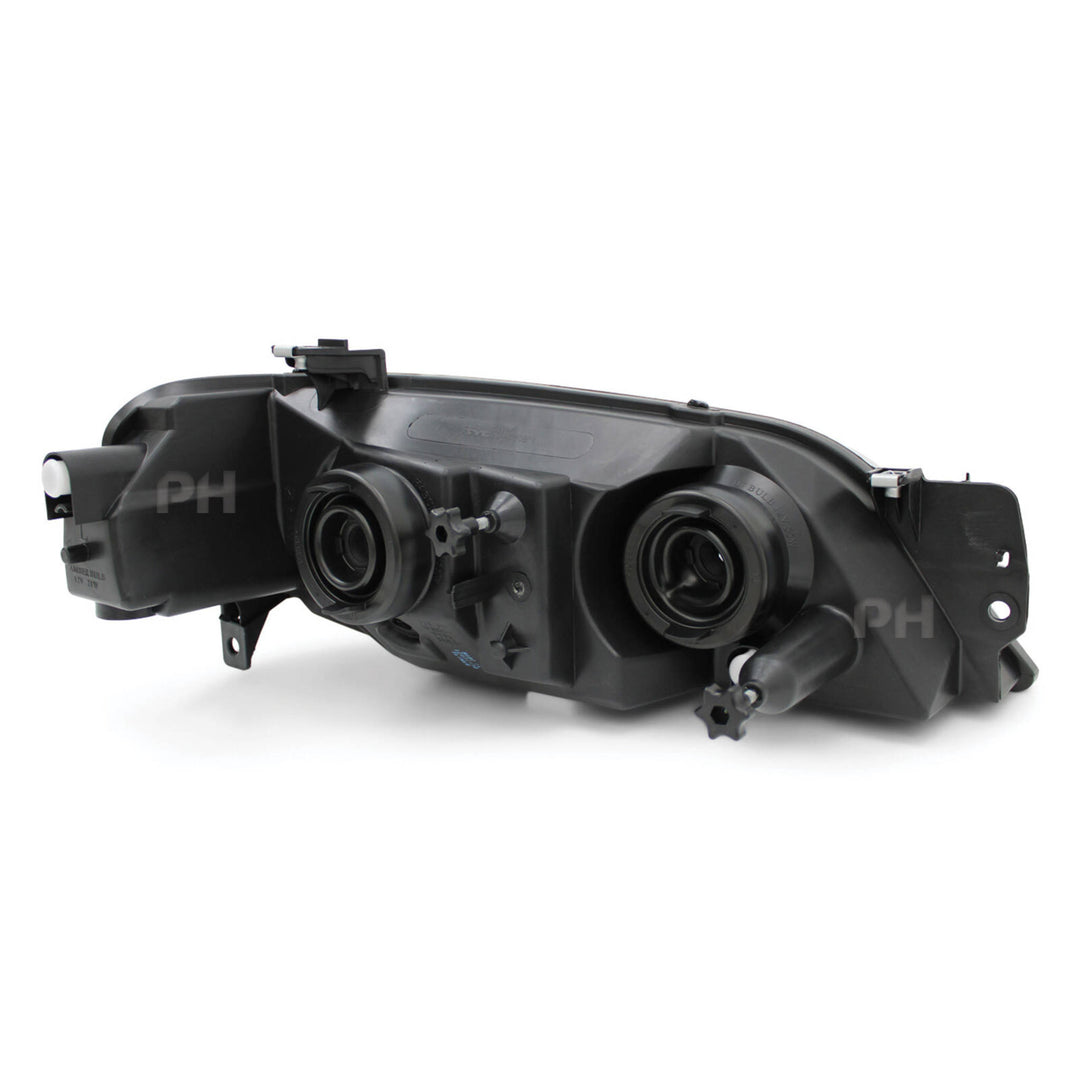 Headlights Black PAIR fits Ford Falcon BA & BF Series 1 XT 2002 - 09/2006