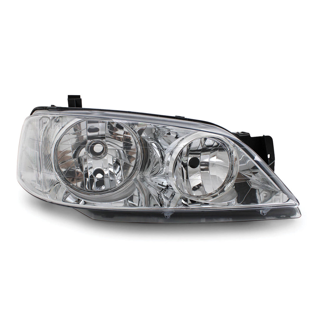 Headlights Chrome PAIR fits Ford Falcon BA & BF Series 1 XT 2002 - 09/2006