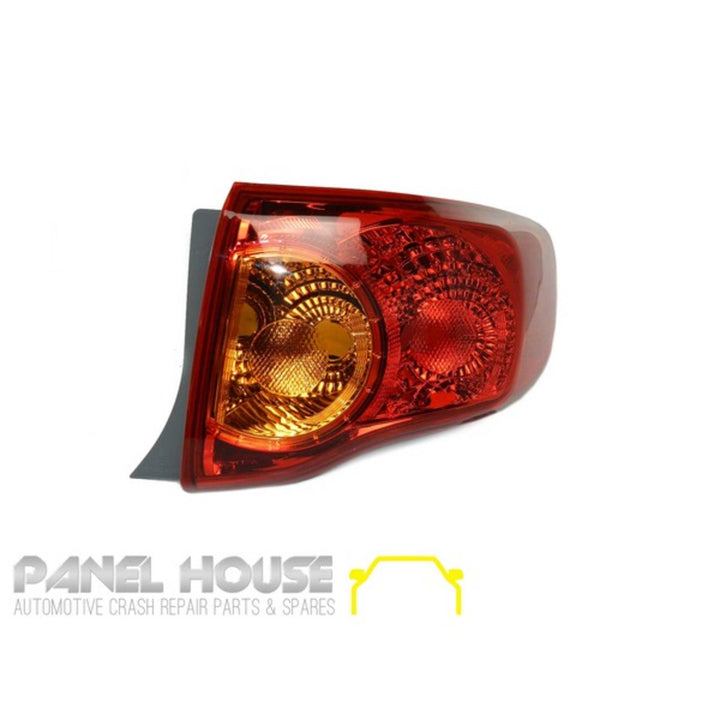 Tail Lights PAIR Fits Toyota Corolla ZRE152 Sedan 2007 - 2010