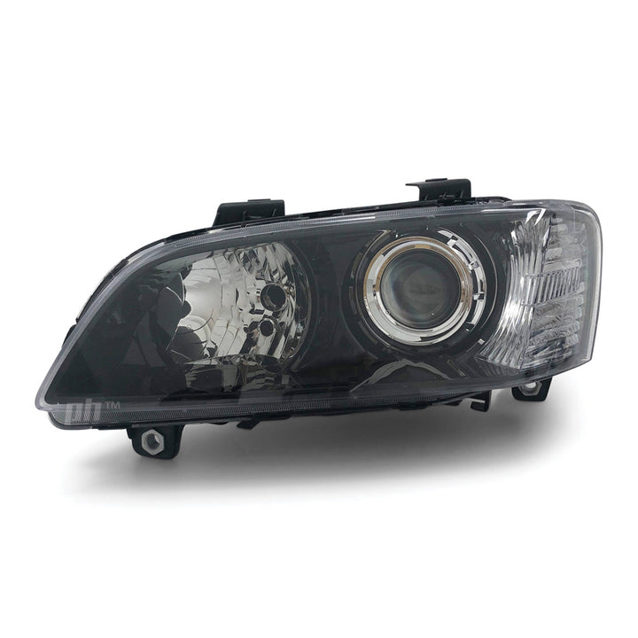 Headlights Projector Black PAIR fits Holden Commodore VE SSV HSV Calais 2006 - 2010