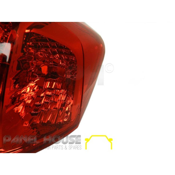 Tail Lights PAIR Fits Toyota Corolla ZRE152 Hatch 2007 - 2009