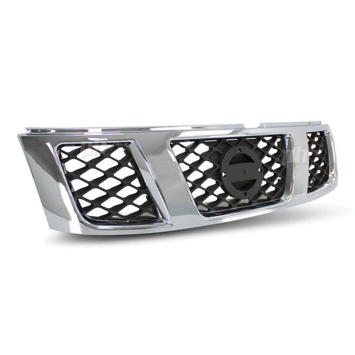 Grill Chrome & Black fits Nissan Patrol GU Series 4 Wagon 09/2004 -