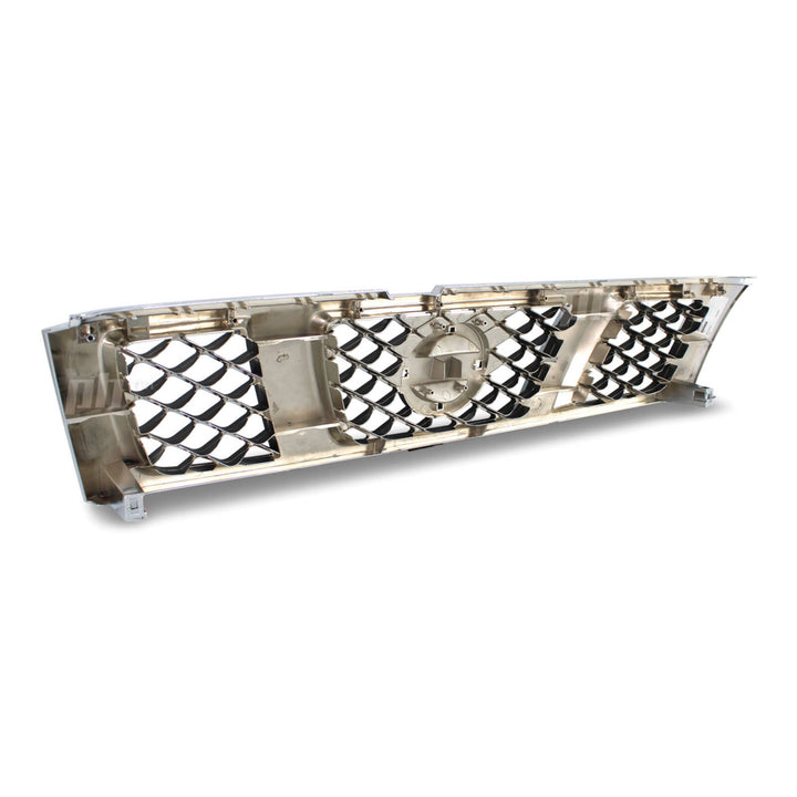 Grill Chrome & Black fits Nissan Patrol GU Series 4 Wagon 09/2004 -