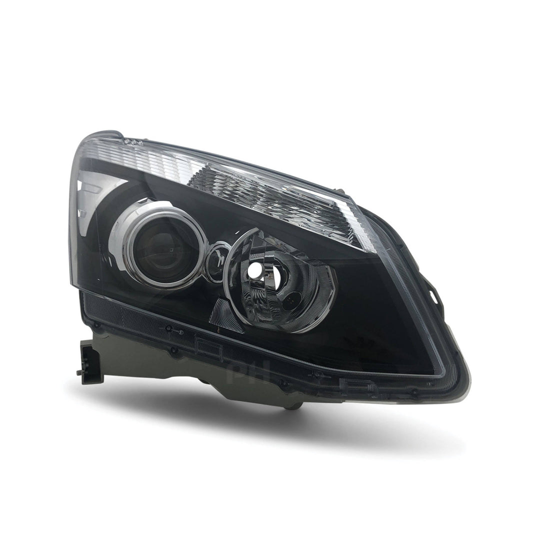 Headlights Black Projector PAIR Fits Isuzu DMAX Ute 2012 - 2016