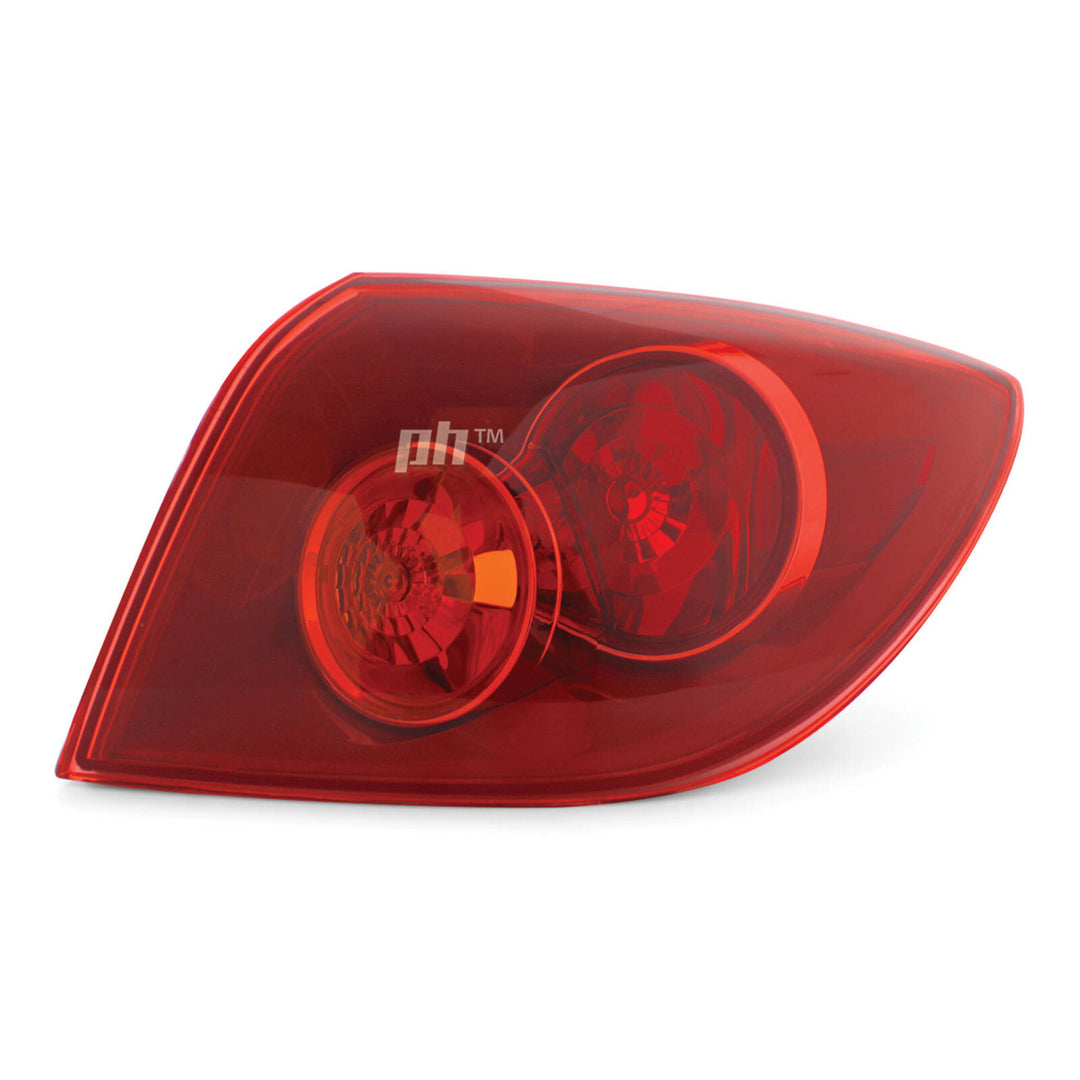 Tail Lights PAIR Outer Fits Mazda 3 BK Hatch 2003 - 2006