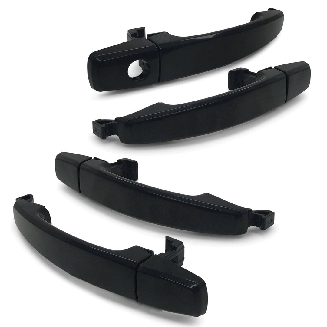 Outer Door Handle SET Black Fits Holden Captiva 2006 - 2018