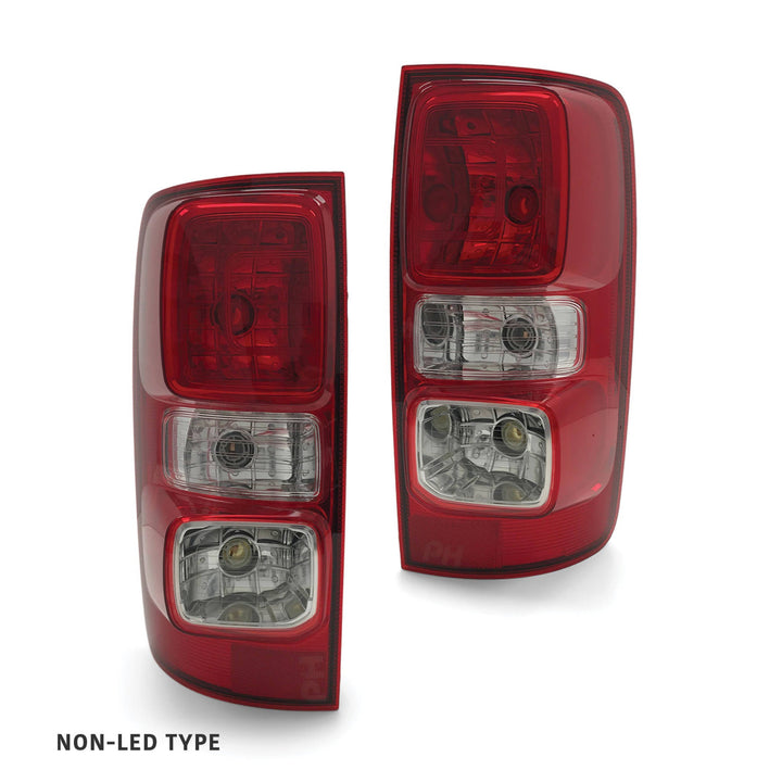 Tail Lights PAIR NON LED fits Holden Colorado RG Ute 2012 - 2020