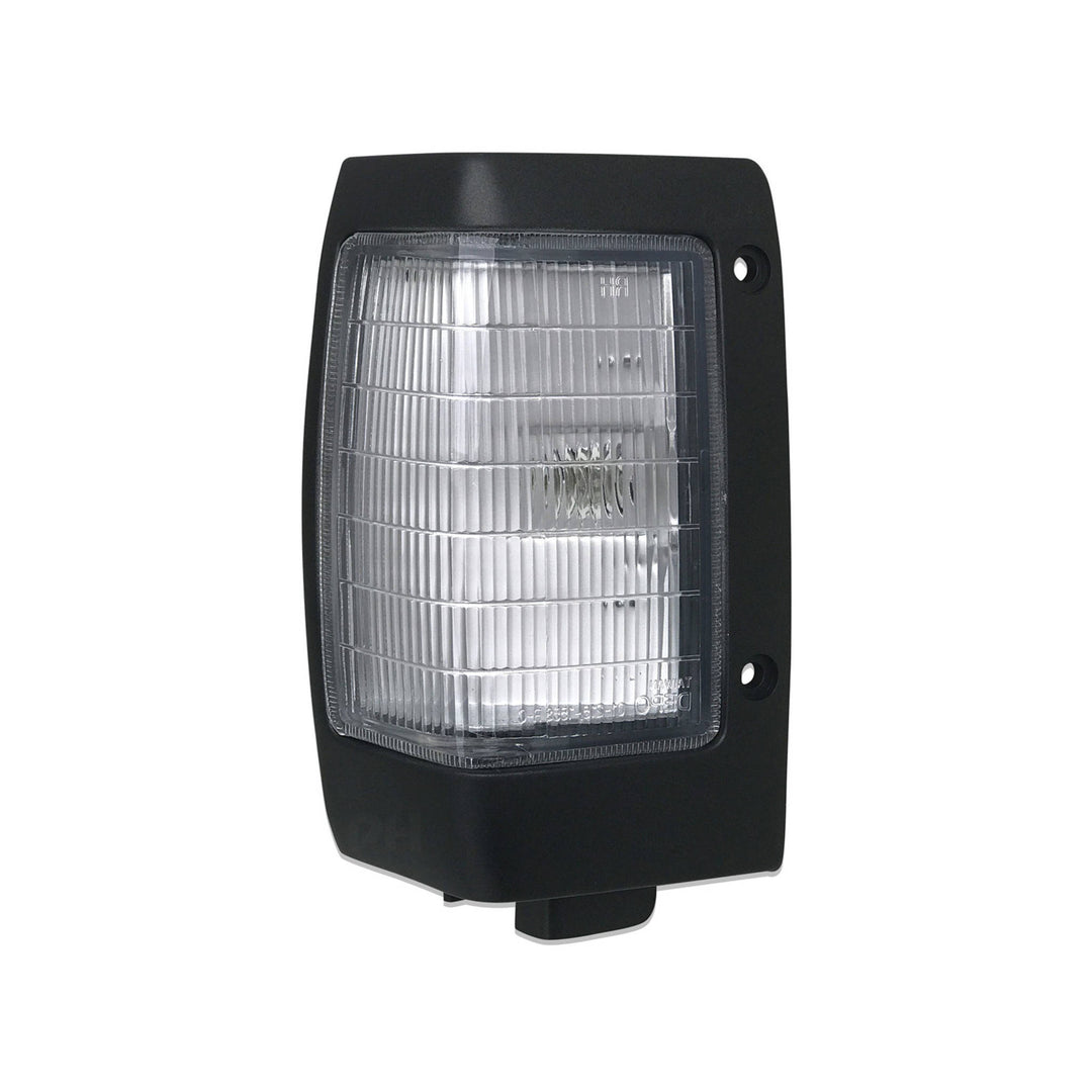 Corner Park Lights PAIR Dark Grey Trim fits Nissan Navara D21 Ute 1992-1997