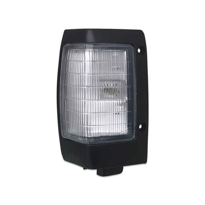 Corner Park Lights PAIR Dark Grey Trim fits Nissan Navara D21 Ute 1992-1997