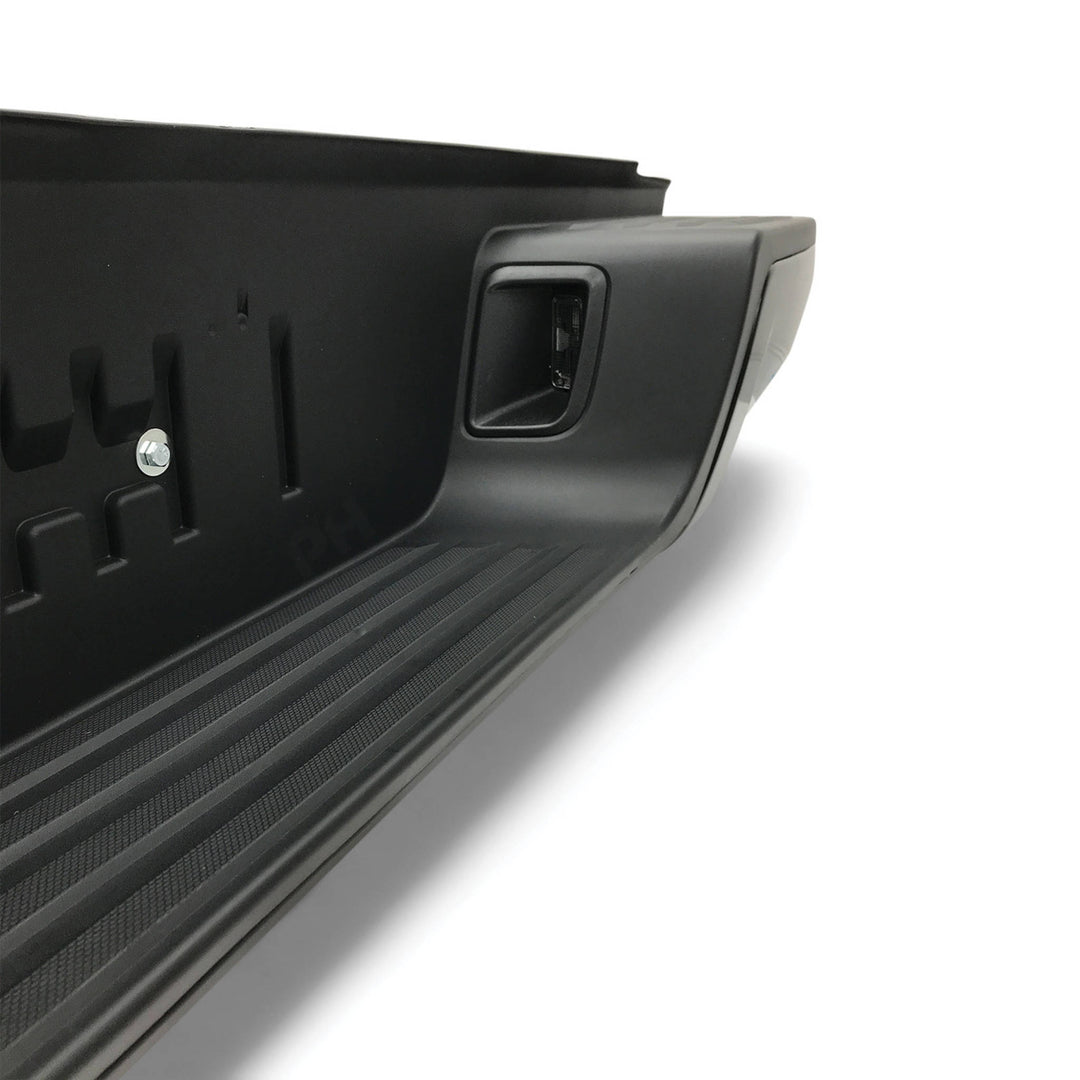 Rear Step Bumper Black With Brackets No Sensor fits Ford Ranger PX Ute 2011 - 2022