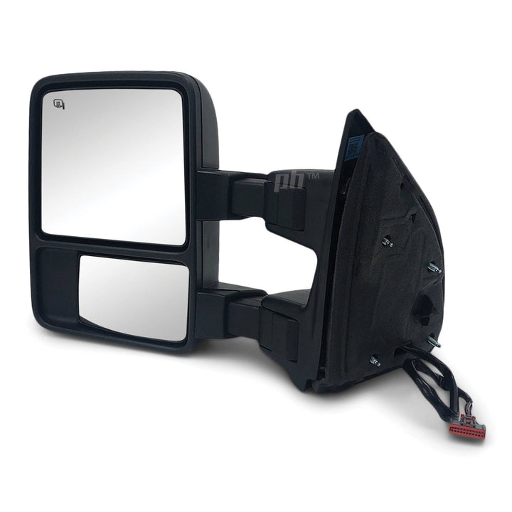 Extendable Towing Mirrors PAIR Heated Indicator fits Ford F250 350 2008 - 2015