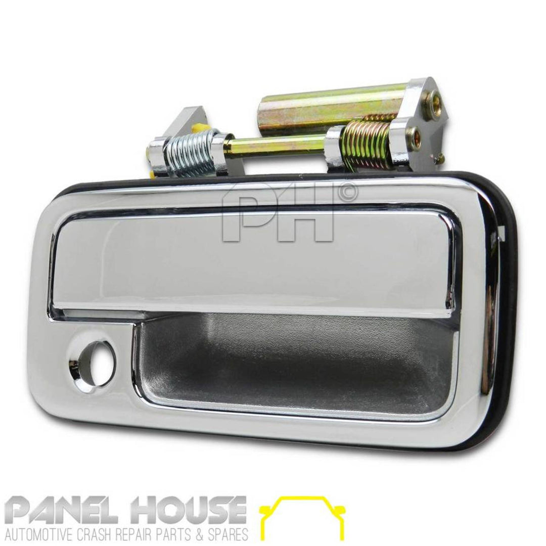 Outer Door Handles PAIR Front Chrome fits Holden Rodeo TF 1988 - 2002