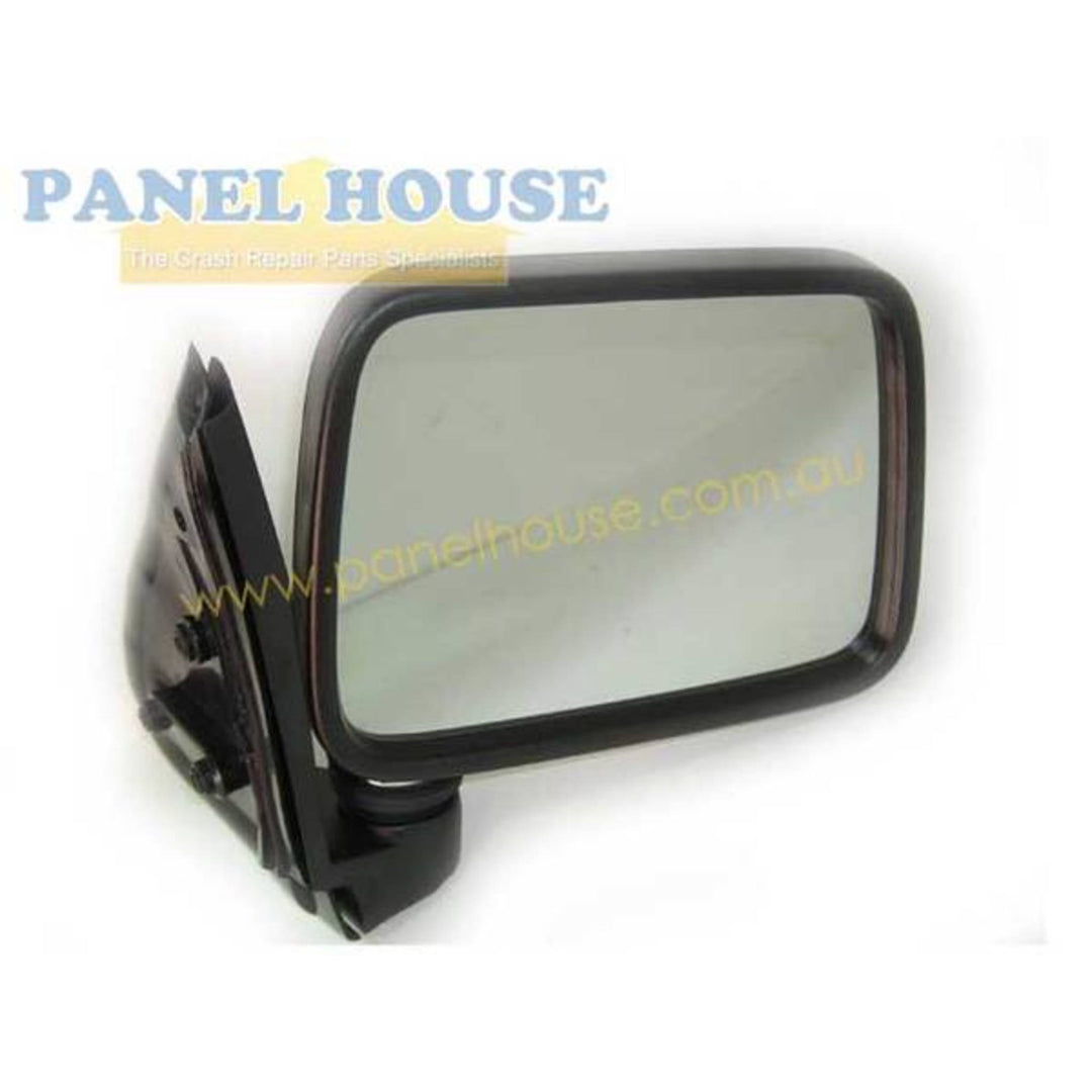 Door Mirrors PAIR Chrome Sail Mount fits Holden Rodeo 97 - 02