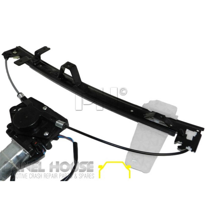 Window Regulators + Motor PAIR Front fits Jeep Grand Cherokee 00-05 WG / WJ