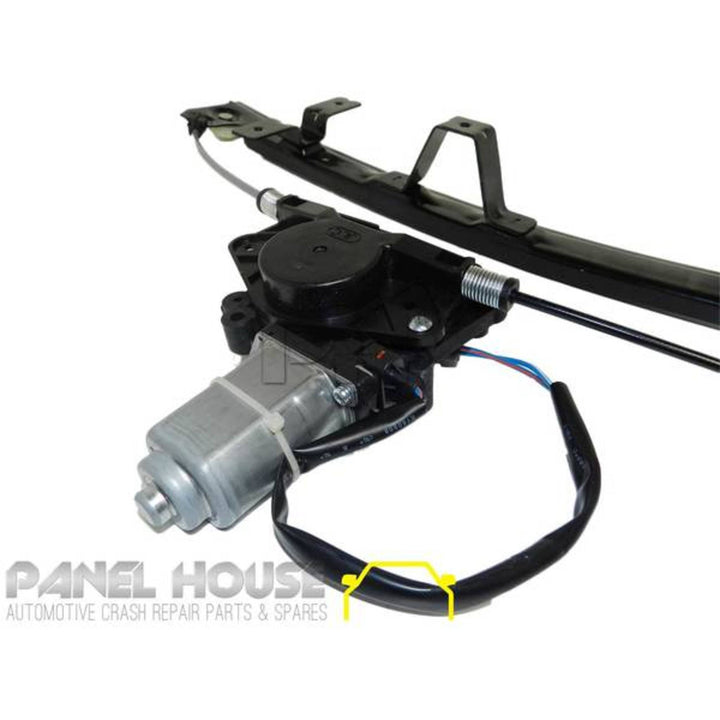 Window Regulators + Motor PAIR Front fits Jeep Grand Cherokee 00-05 WG / WJ