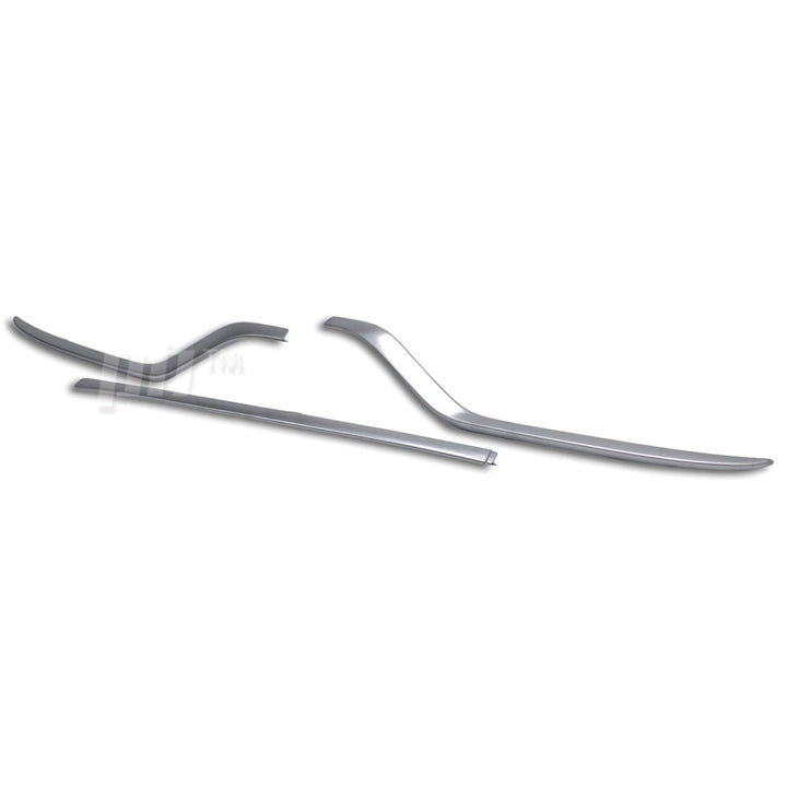 Front Bumper Mould SET Silver Fits Mercedes-Benz E63 W212 2014 - 2017