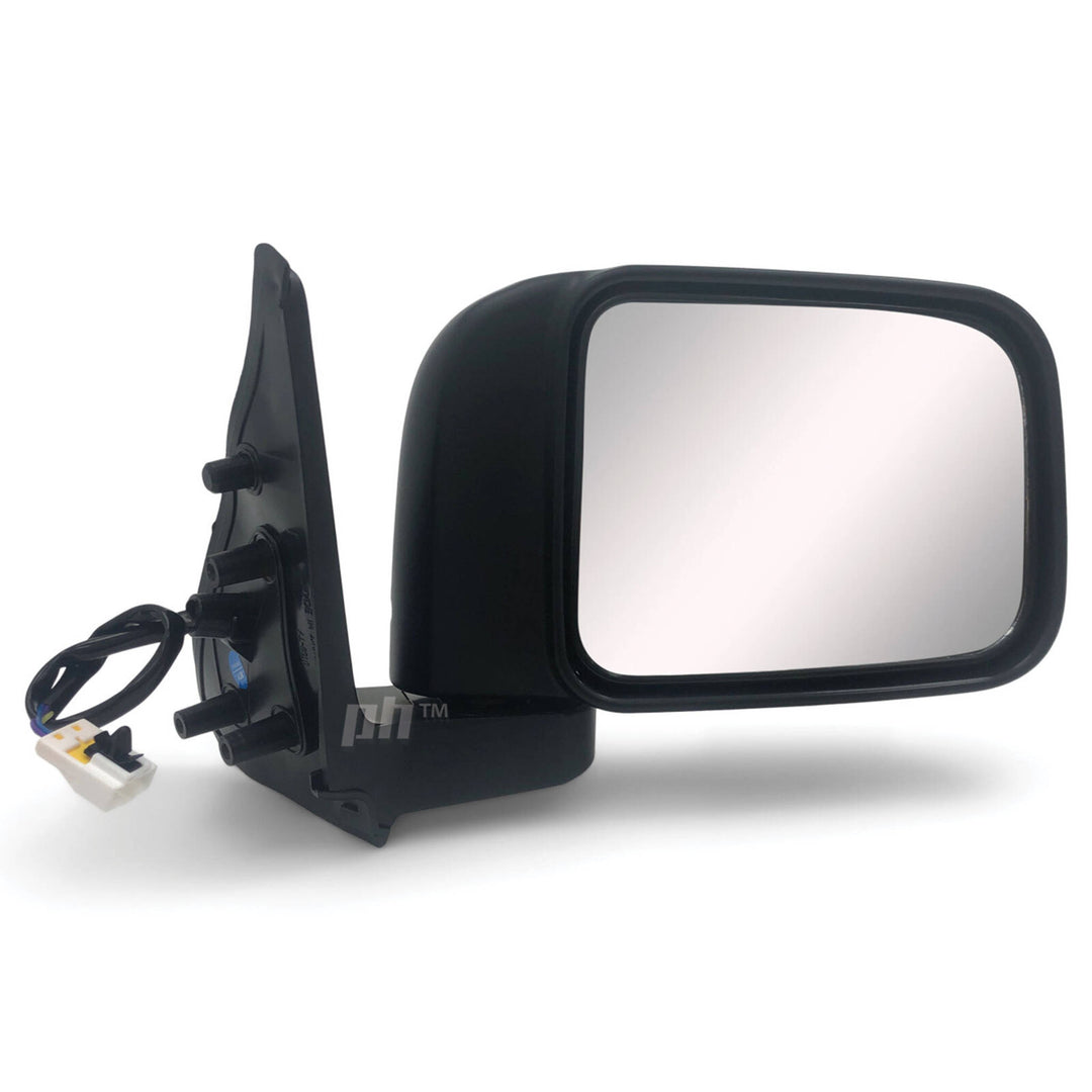 Door Mirrors PAIR Black Electric Fits Nissan Patrol GU Wagon 1997 - 2004