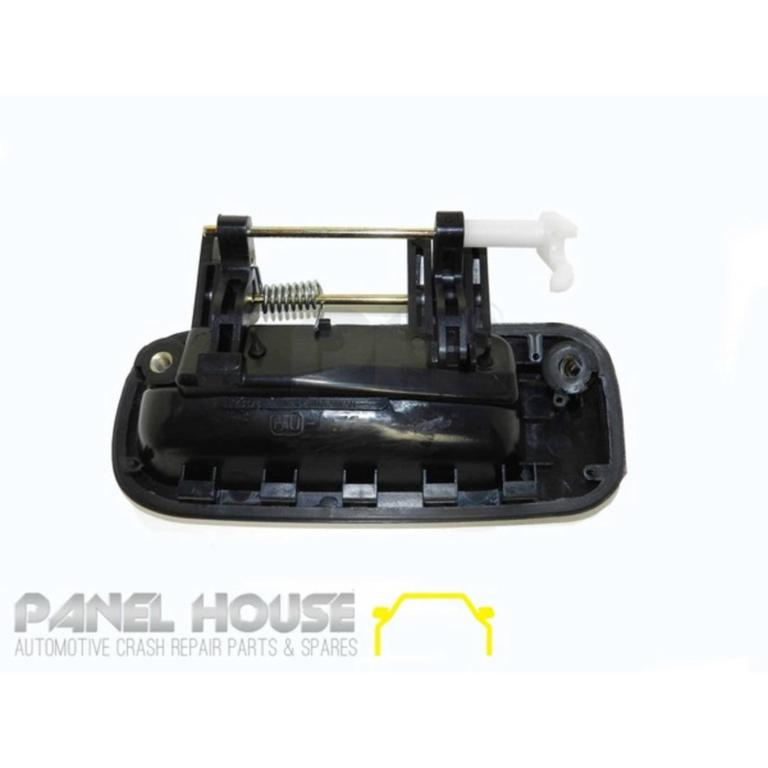 Door Handle PAIR Rear Black Outer Fits Toyota Camry 10 Series 93-97