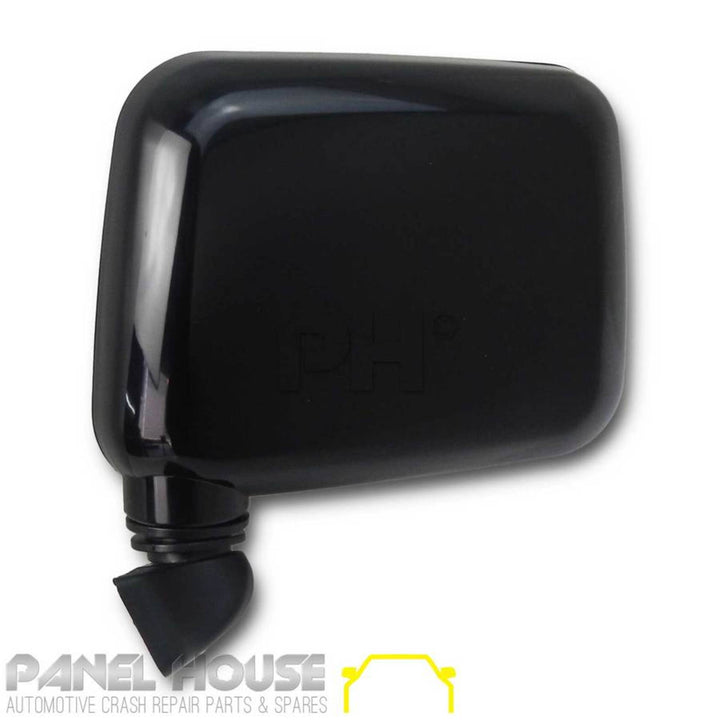 Door Mirrors PAIR Skin Mount Black fits Holden Rodeo TF Series 89-96